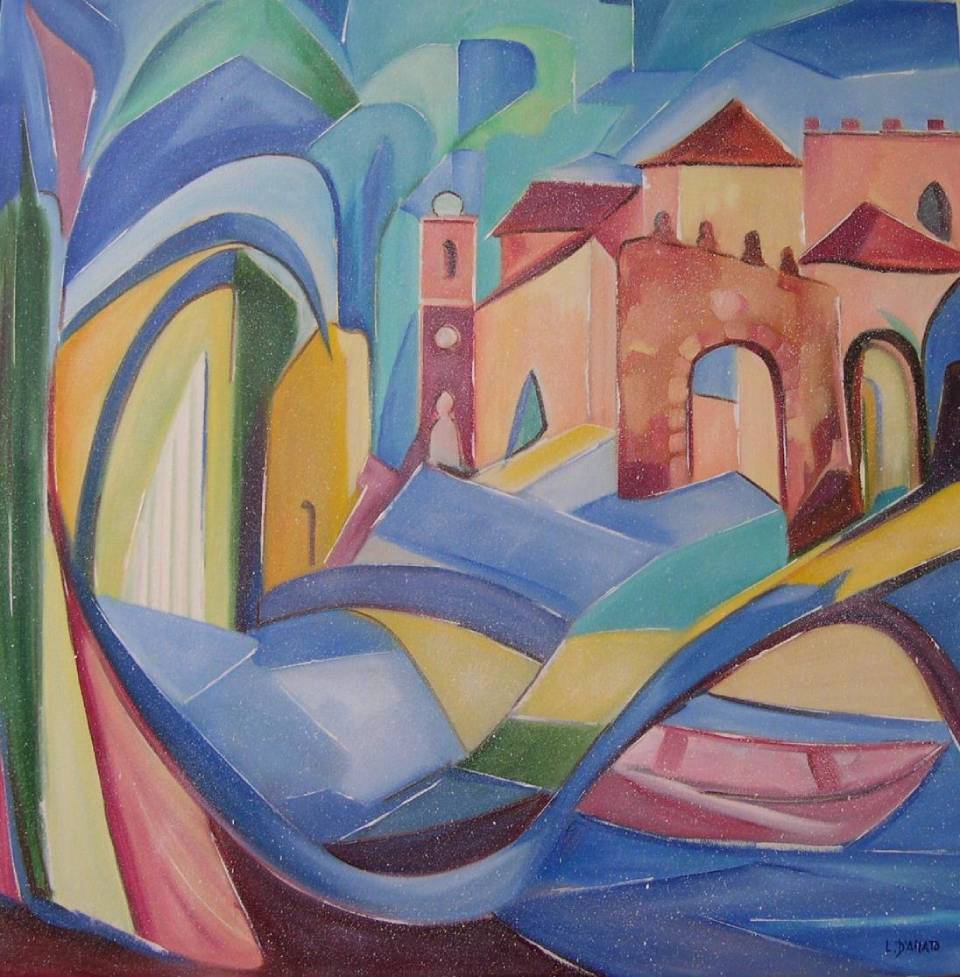 dipinto con colori sgargianti