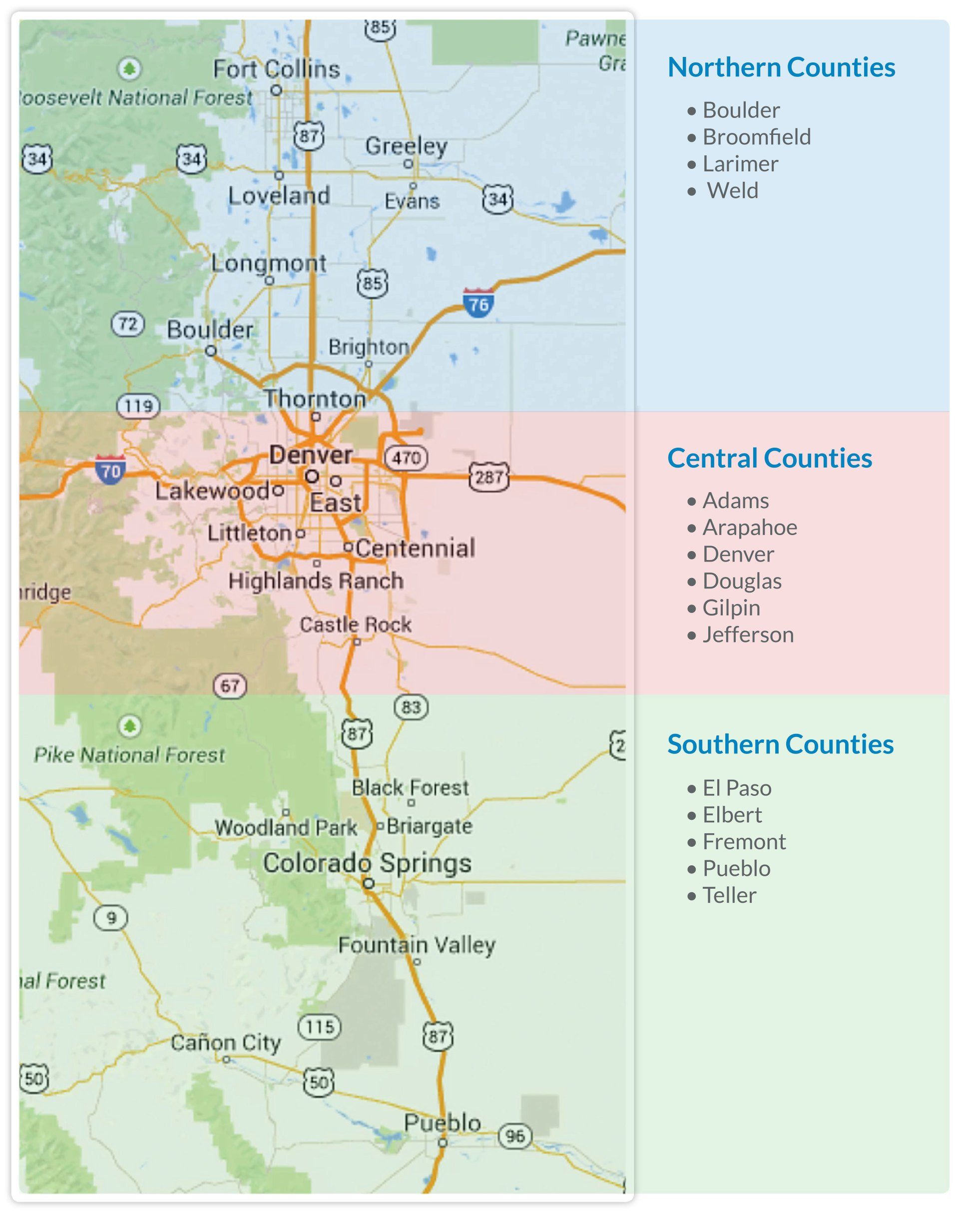 Coverage Map Optimal Home Care