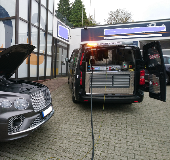 V Power Diesel Statt Diesel Getankt