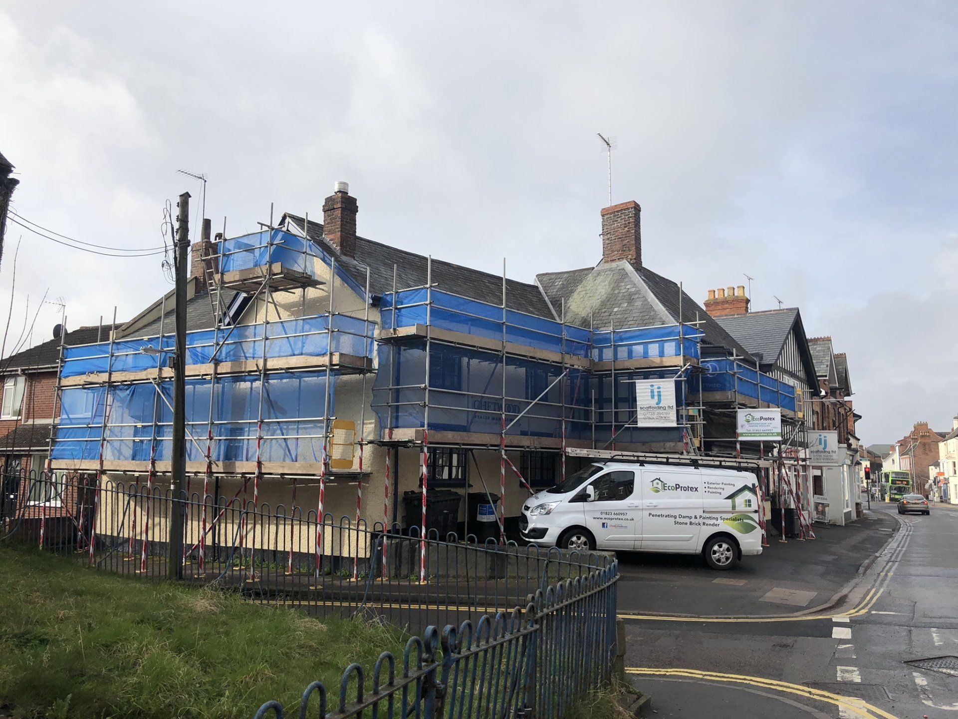 Painting Project Wellington, Somerset EcoProtex