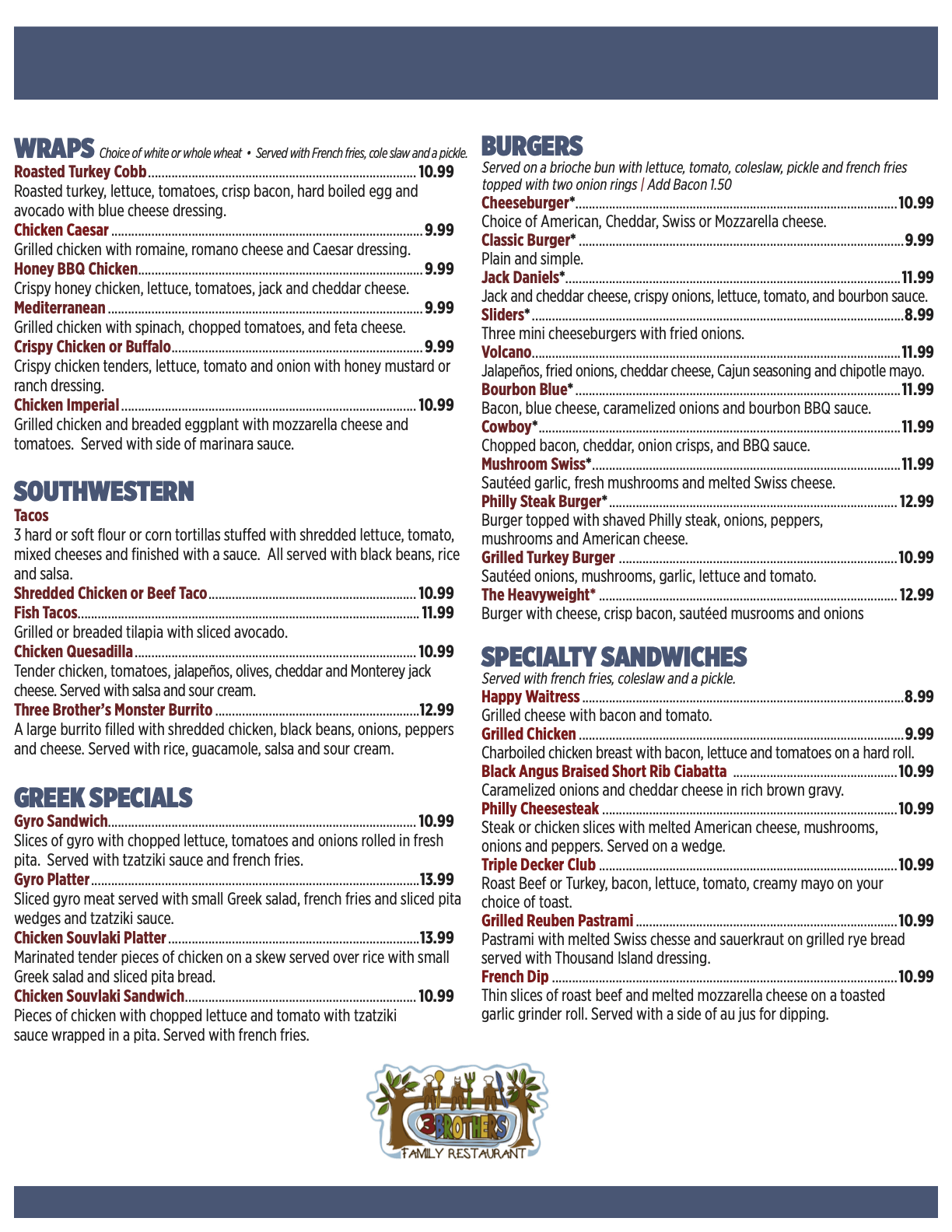 3 Brothers Family Restaurant