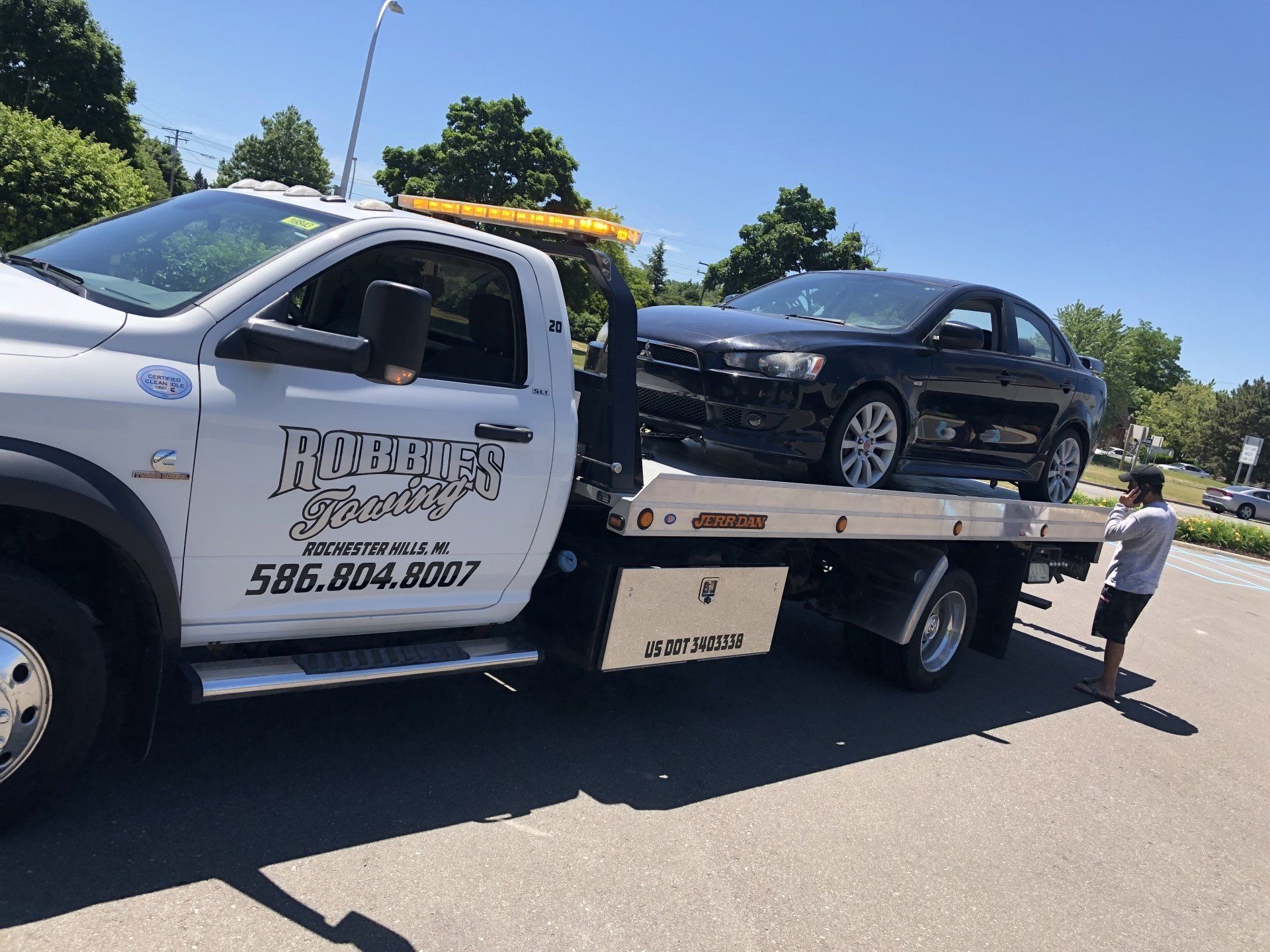 Shelby Towing Company Robbies Towing in Shelby Michigan