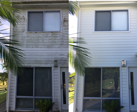 soft wash house washing sunshine coast