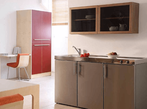 Cucine Per Piccoli Spazi.Progettiamo Cucine Compatte Bergamo Italia F M Progetto Cucina