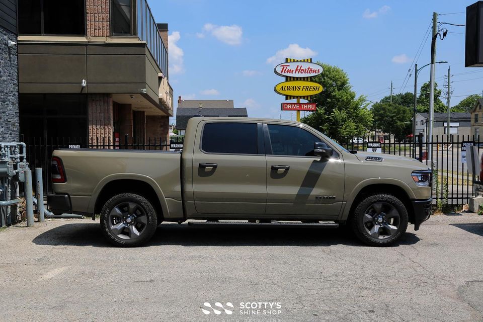 TINTGIANT Precut Window Tint Kit – All Sides + Rear For Dodge Ram 1500 Standard Cab 2006-2008 – Carbon Film