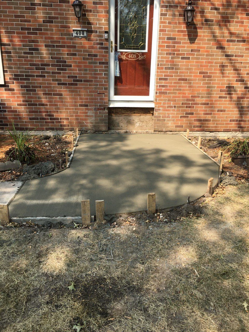 Precast Concrete Step Pads