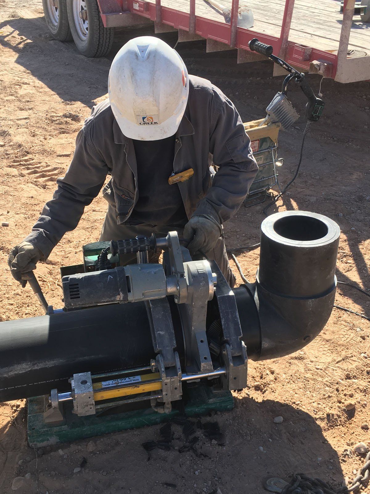 HDPE Installation & Poly Pipe Fabrication Permian Basin, TX Creek Pipe Company LLC
