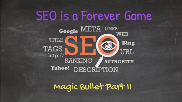 Magic Bullet Part Ii Seo Is A Forever Game