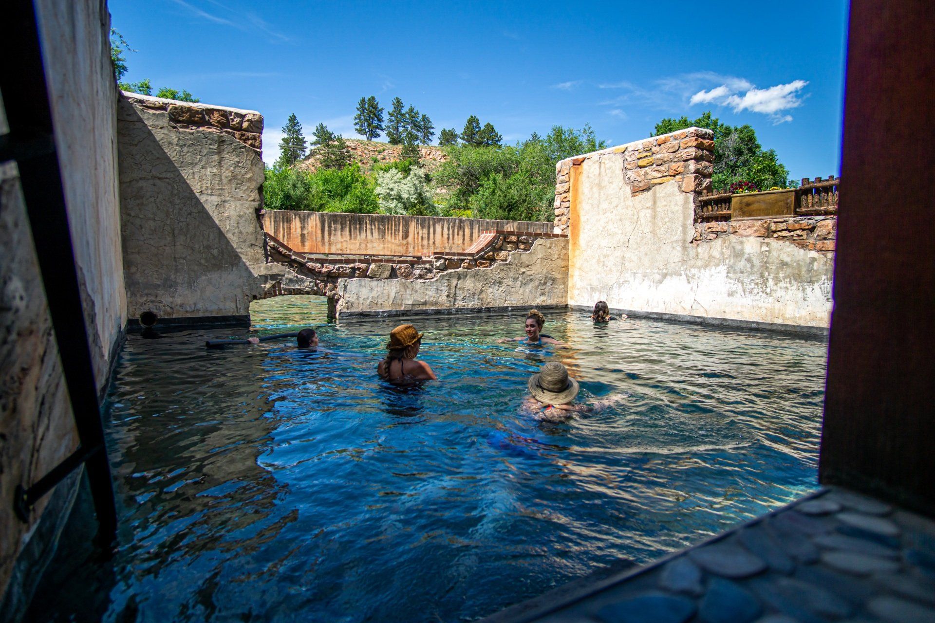 Moccasin Springs Natural Mineral Spa Hot Springs SD 605.745.7625