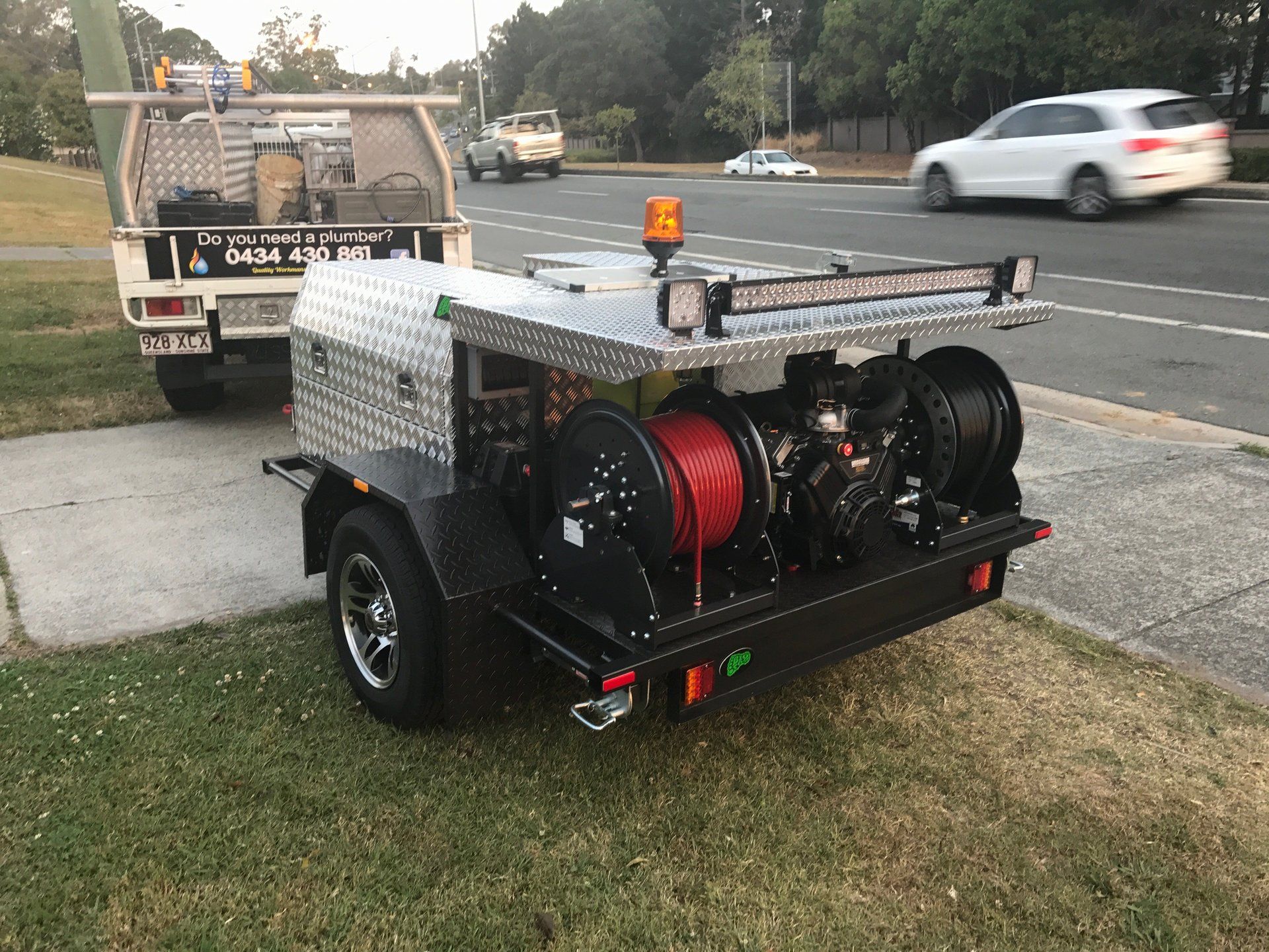 Shoreside Plumbing truck