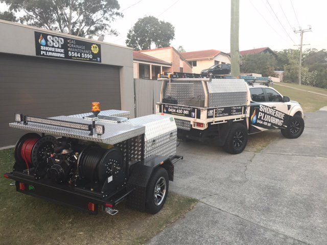 shoreside plumbing track