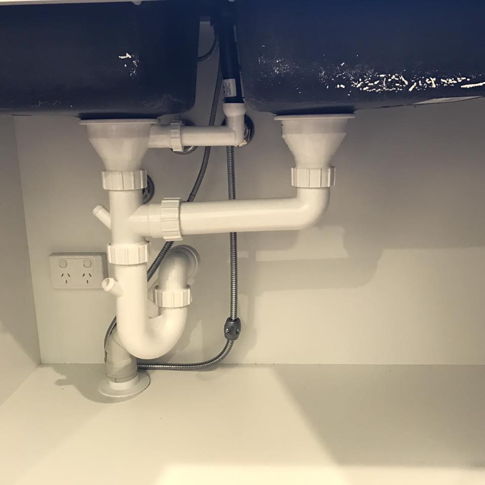 kitchen sink pipe