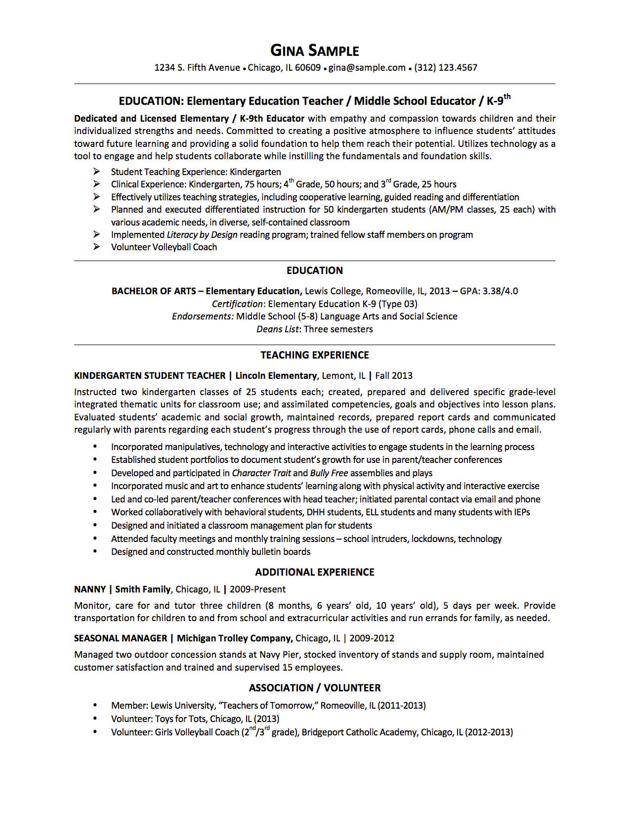 professional resume help chicago il
