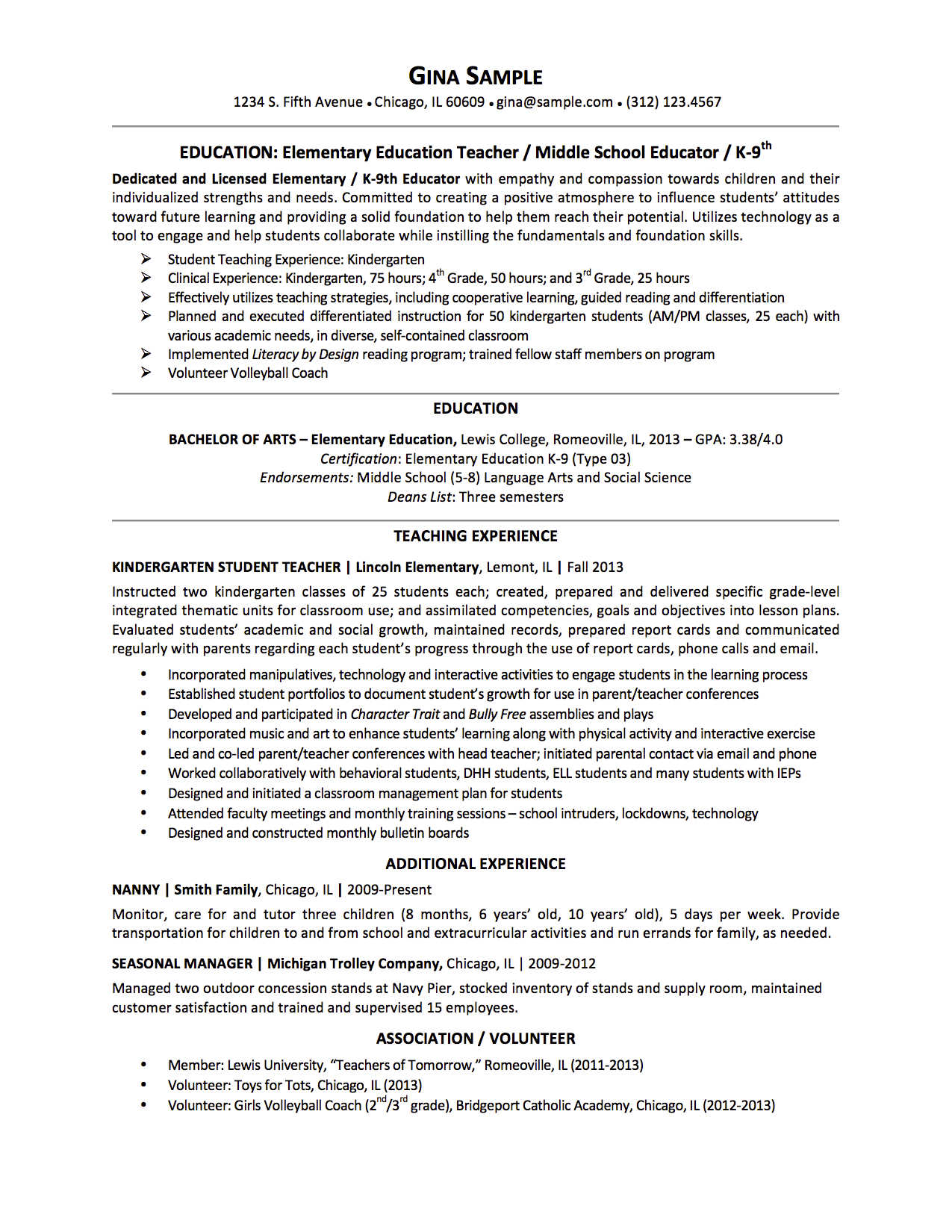 Chicago Resume Expert Resume Samples Chicago Resume Expert