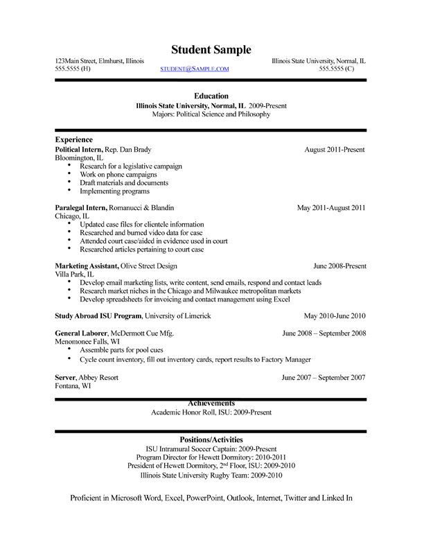 Chicago Resume Expert Resume Samples 