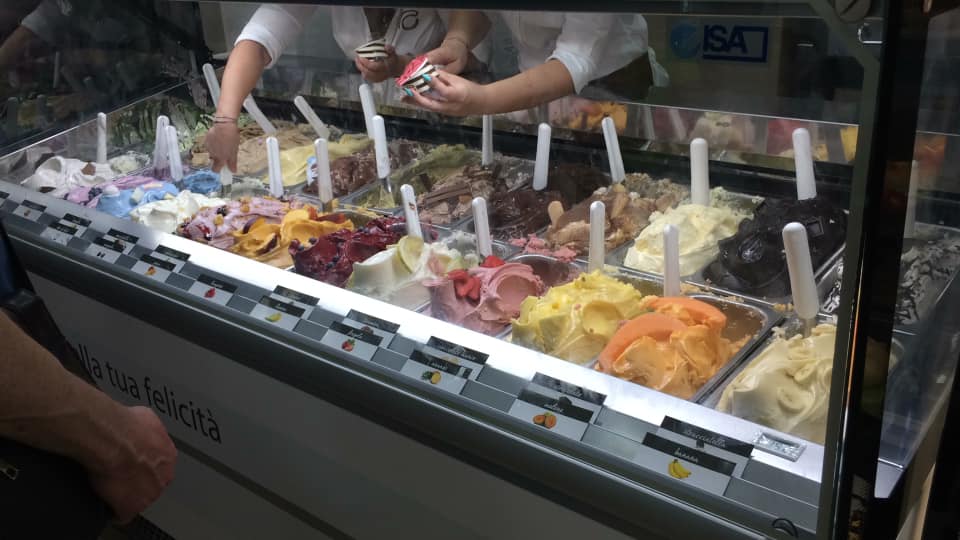 gusti di gelato artigianale