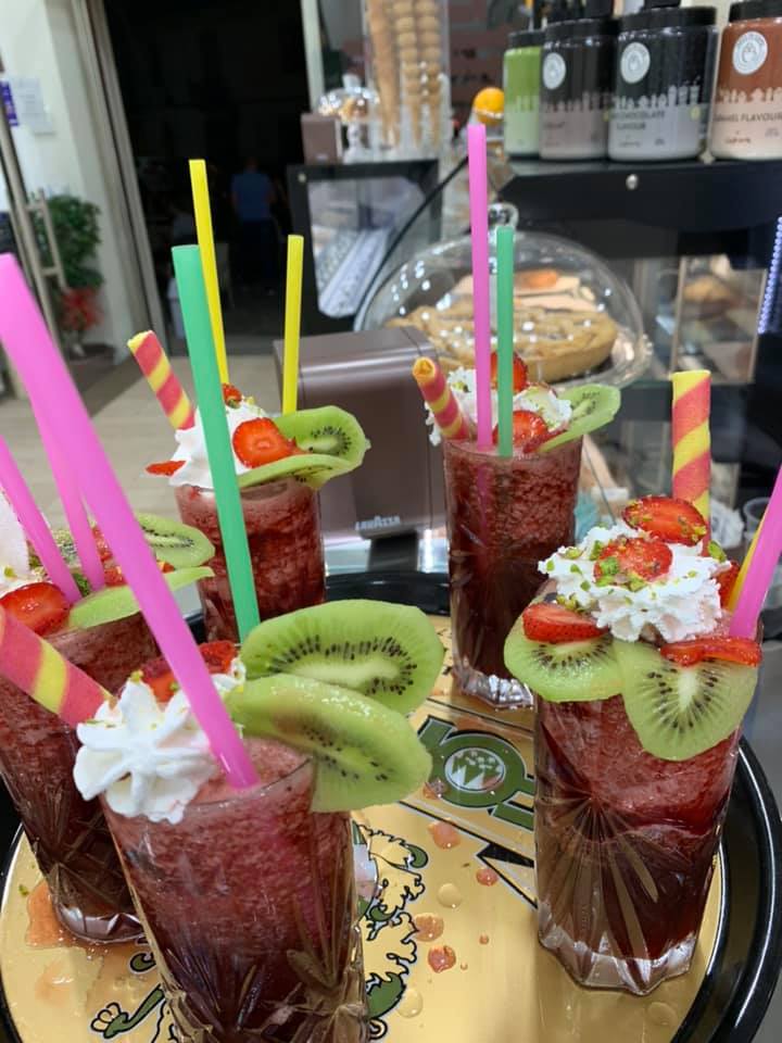 centrifugati di frutta fresca