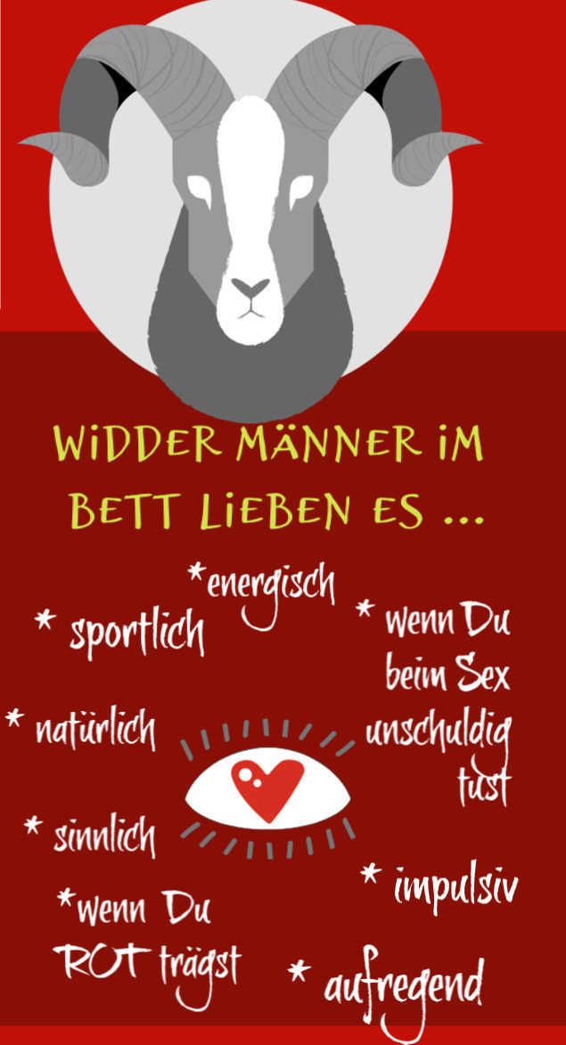 Die Wahren Geheimnisse Der Widder Mann Sexualitat Fur Dich Enthullt