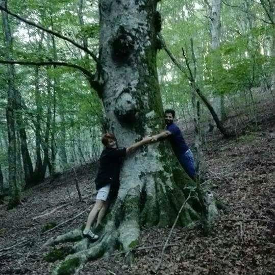 escursione naturalistica nel bosco