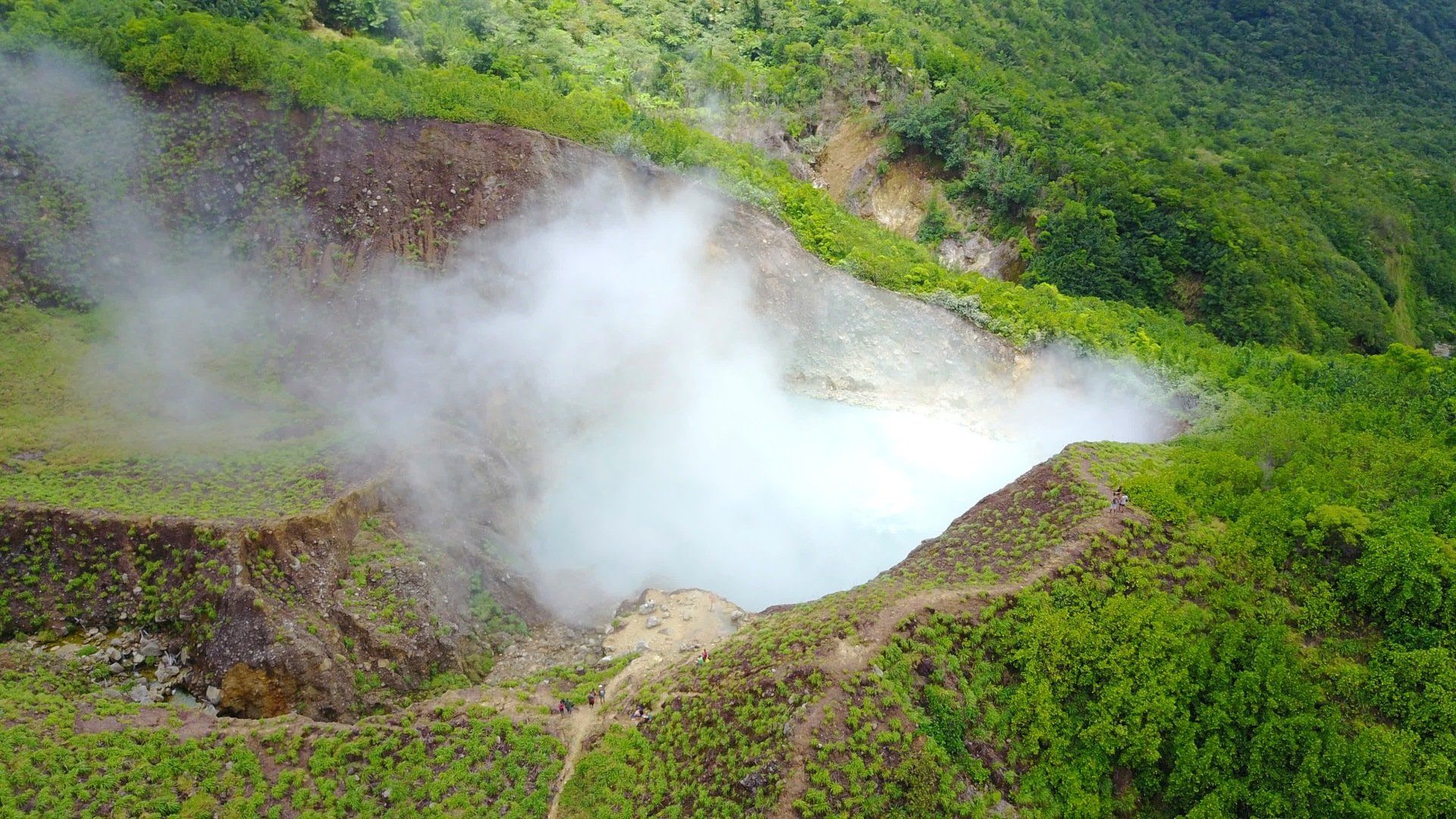 The Boiling Lake, Dominica
