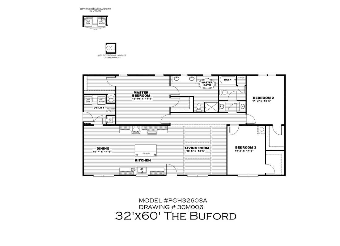 3 Bedroom Manufactured Mobile Homes | Herrington's Since 1986, LLC