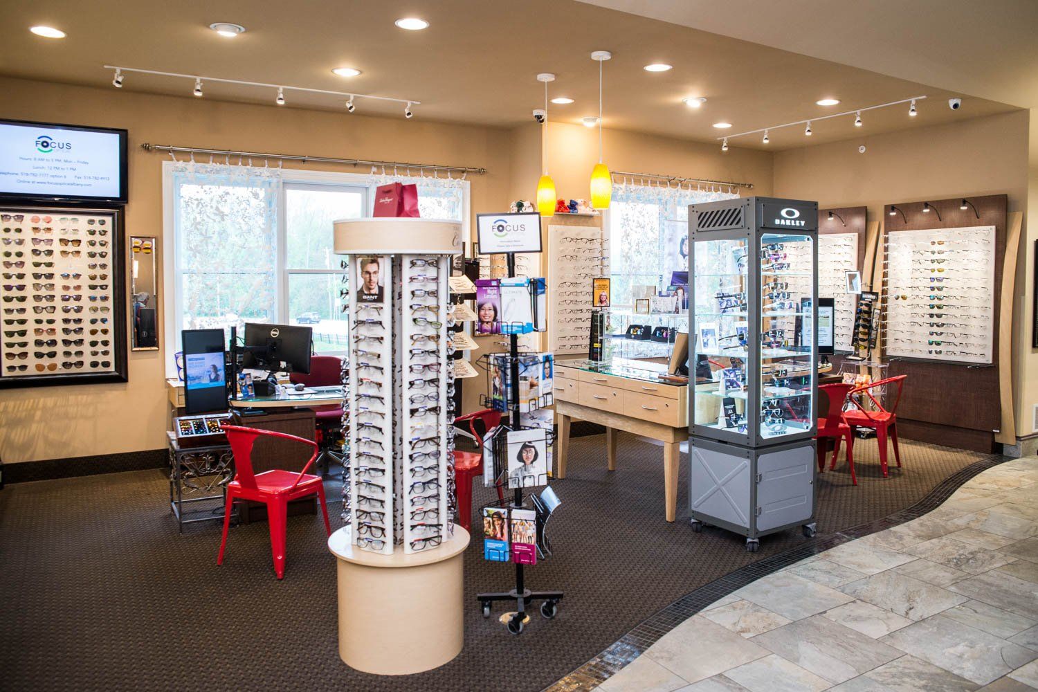 Focus Optical Eye Center Albany, NY Optometrist Office