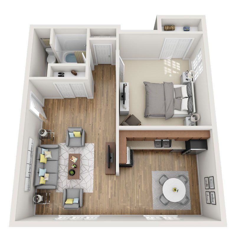 Floor Plans | Brighton Village Apartments