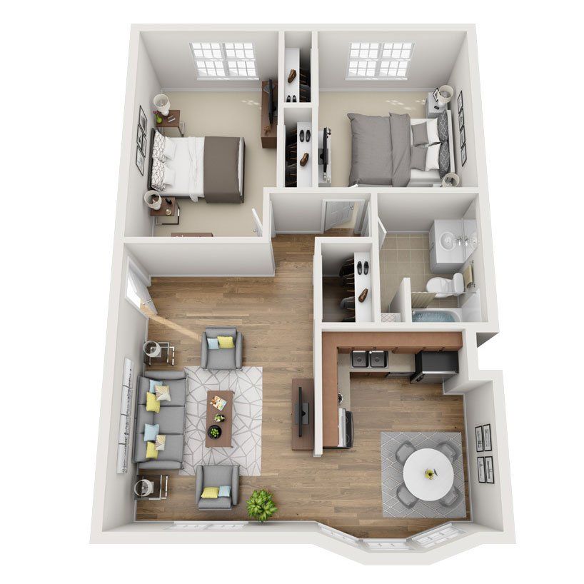 Floor Plans Brighton Village Apartments