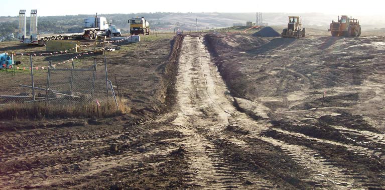 Joseph Land Surveying on site