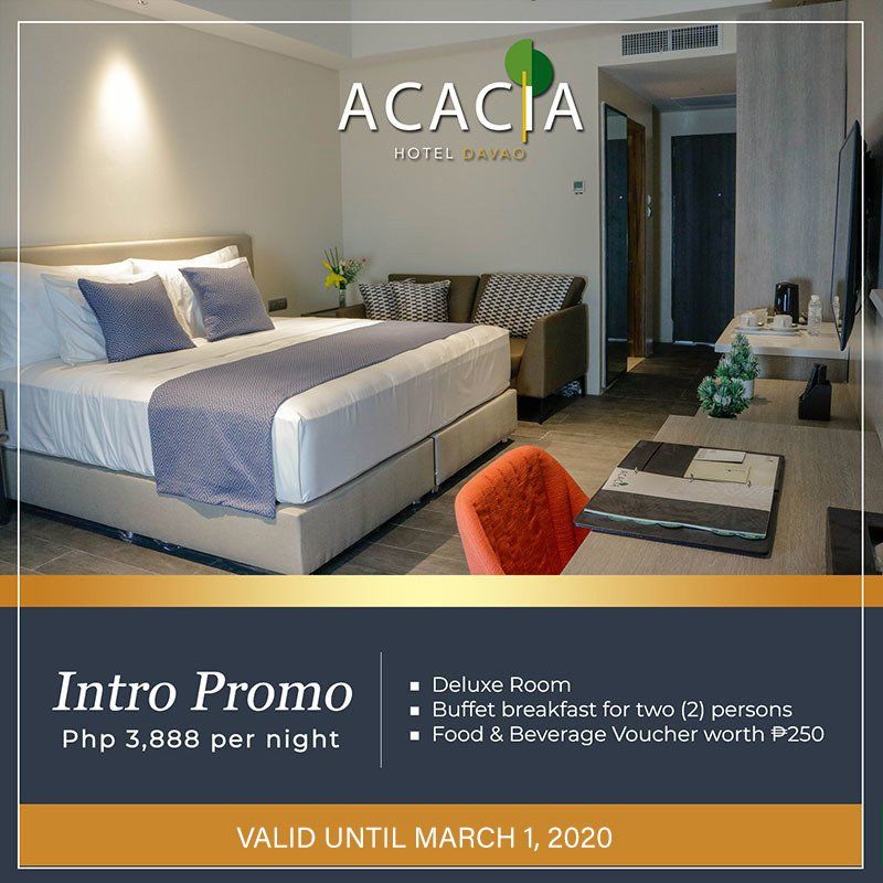 ACACIA HOTEL DAVAO PACKAGES