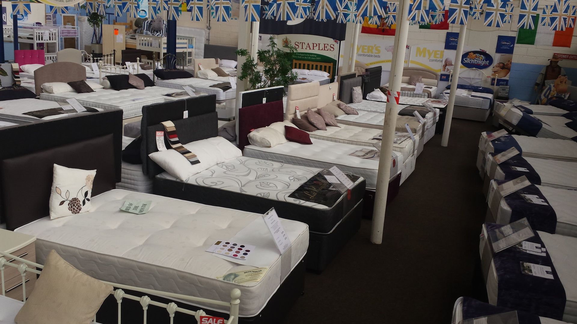 Briercliffe Bed Centre bedroom Burnley