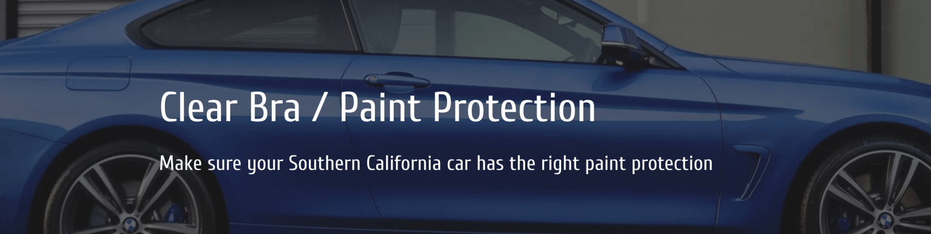 XPEL Paint Protection Film, San Diego CLEAR BRA