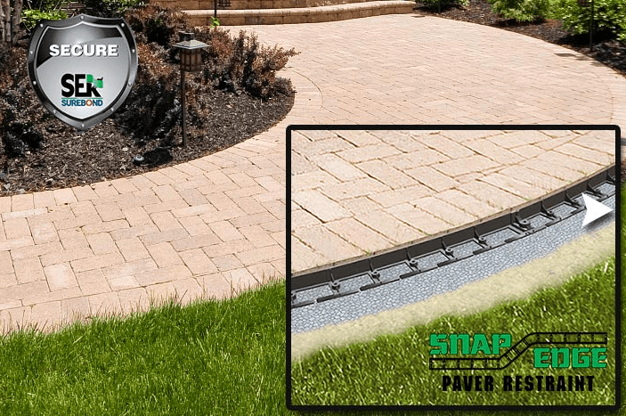 Block Paver Accessories How To Install Edge Restraint How To Install Polymeric Jointing Sand