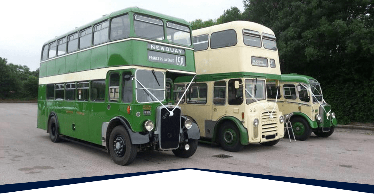 Vintage bus here Chepstow Classic Buses