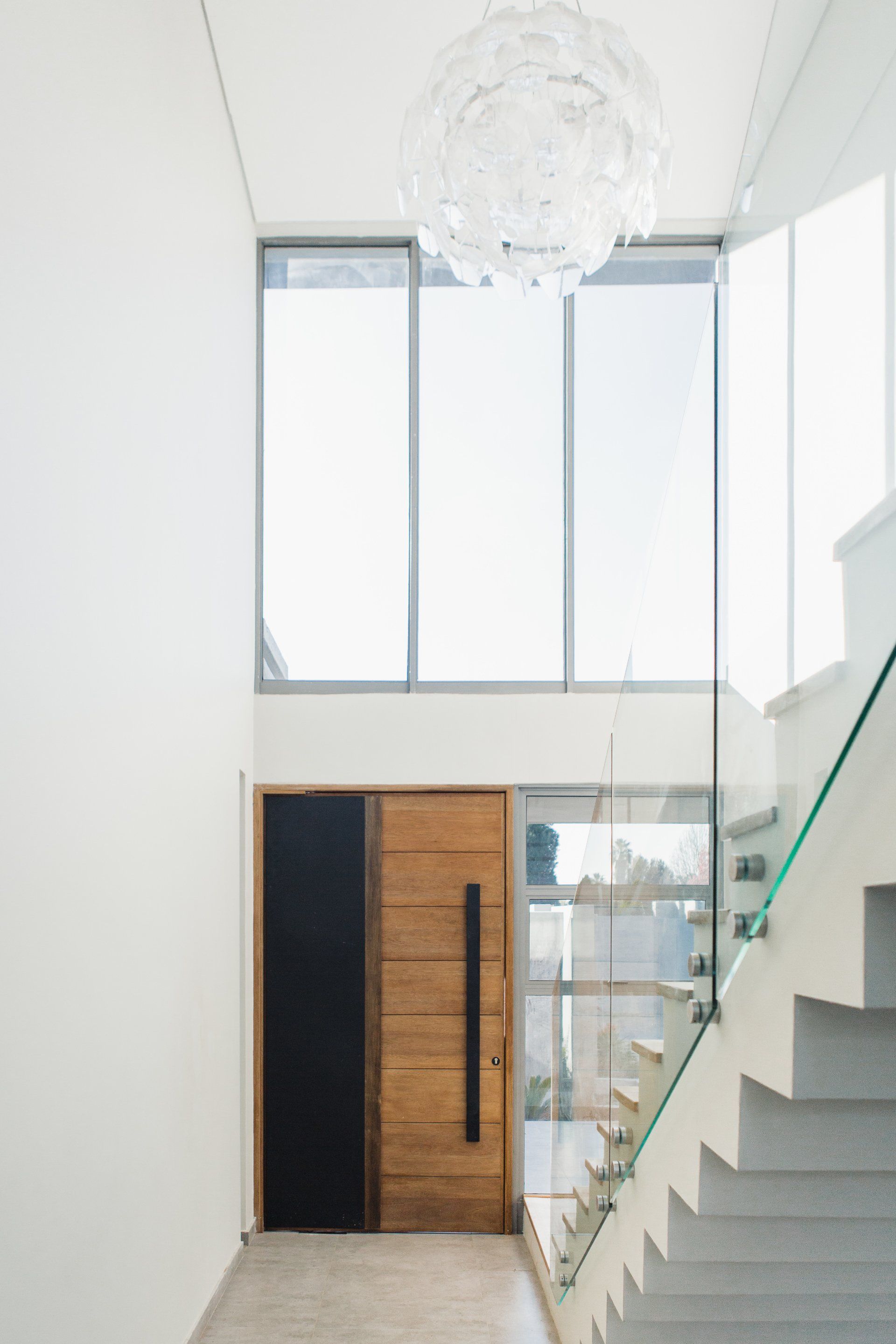 Custom Modern Solid Wood Front Door