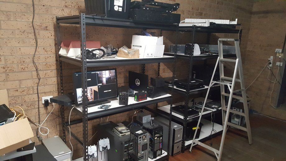 server and networking room