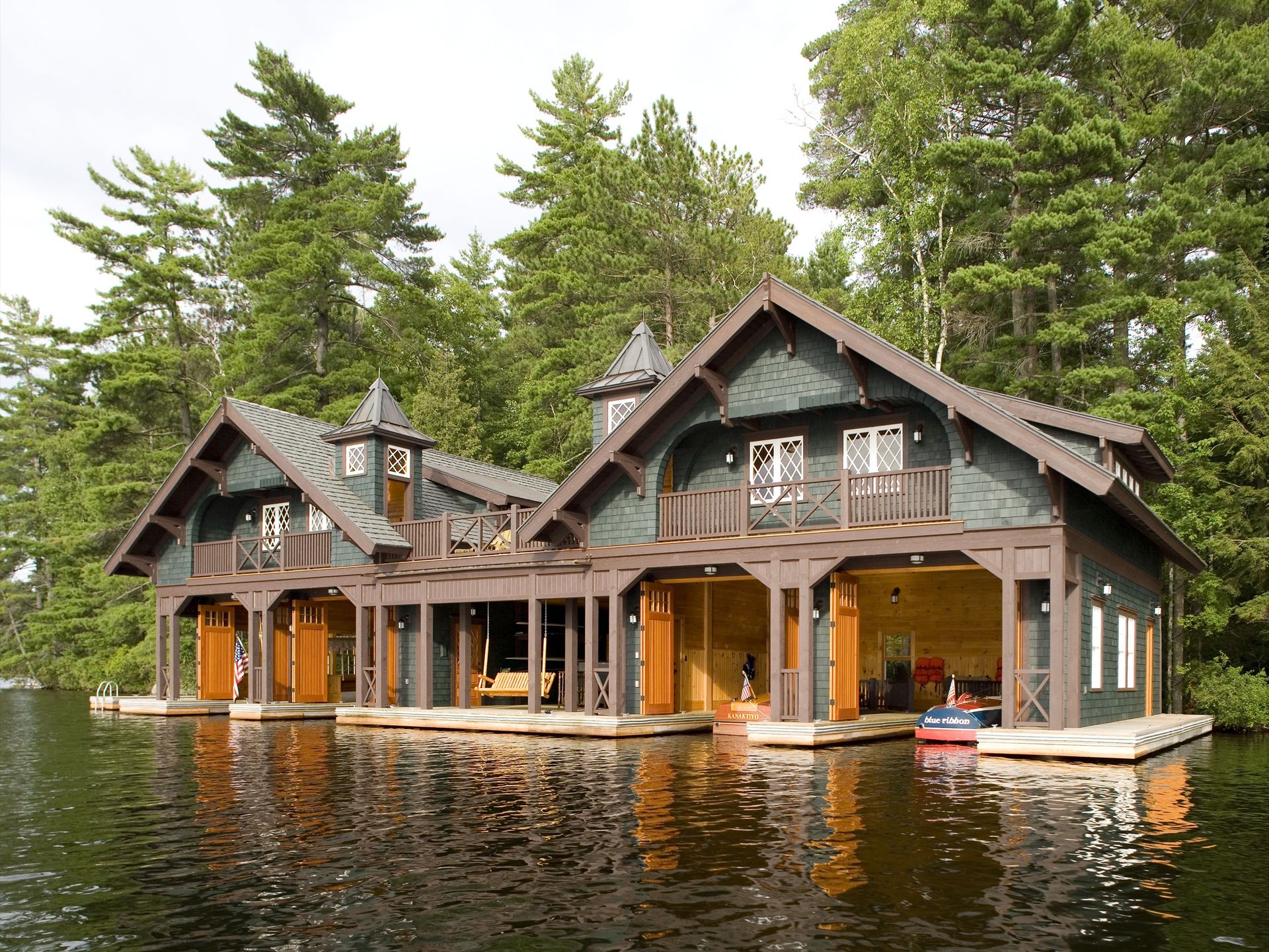 Boathouses - Boathouse Architect for the Adirondack Mountains Custom 