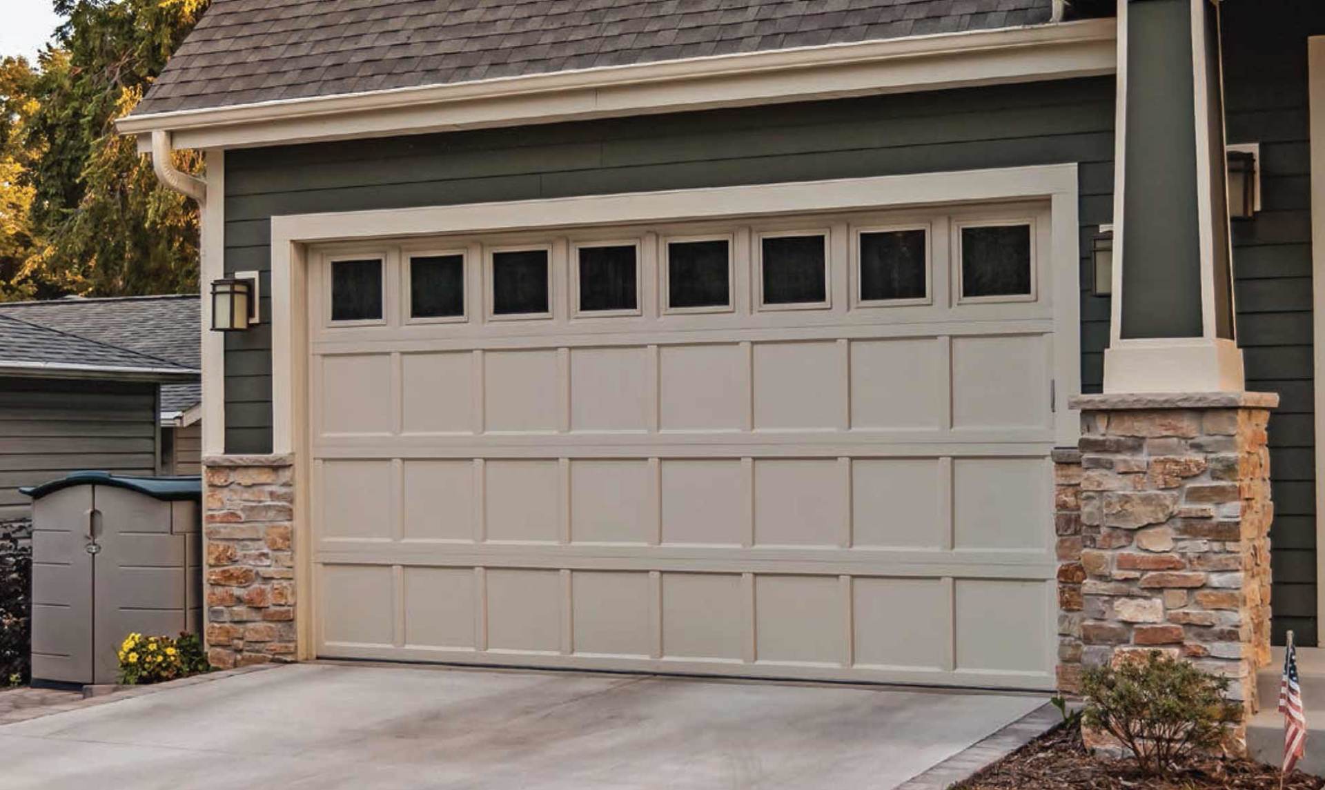 Recessed Panel Garage Doors Fresno, CA Central Valley Overhead Door