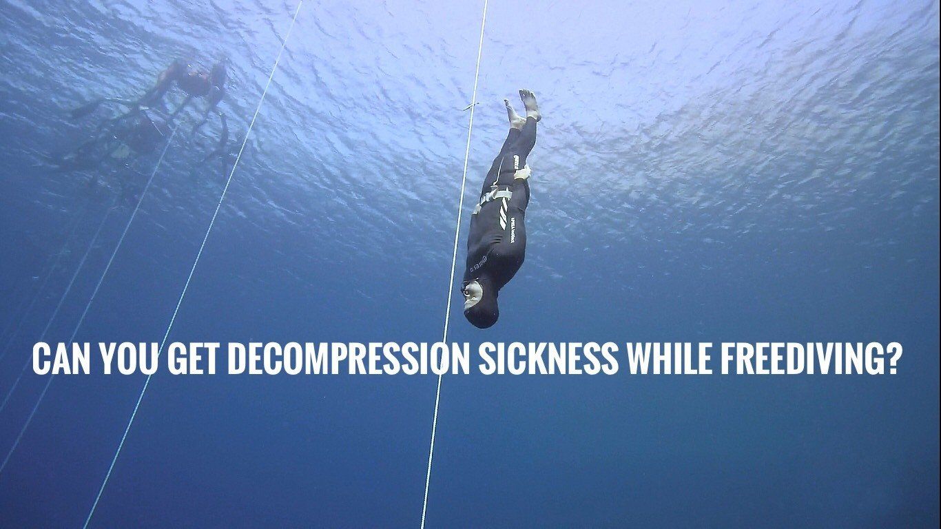 Can You Get Decompression Sickness Bends While Freediving 