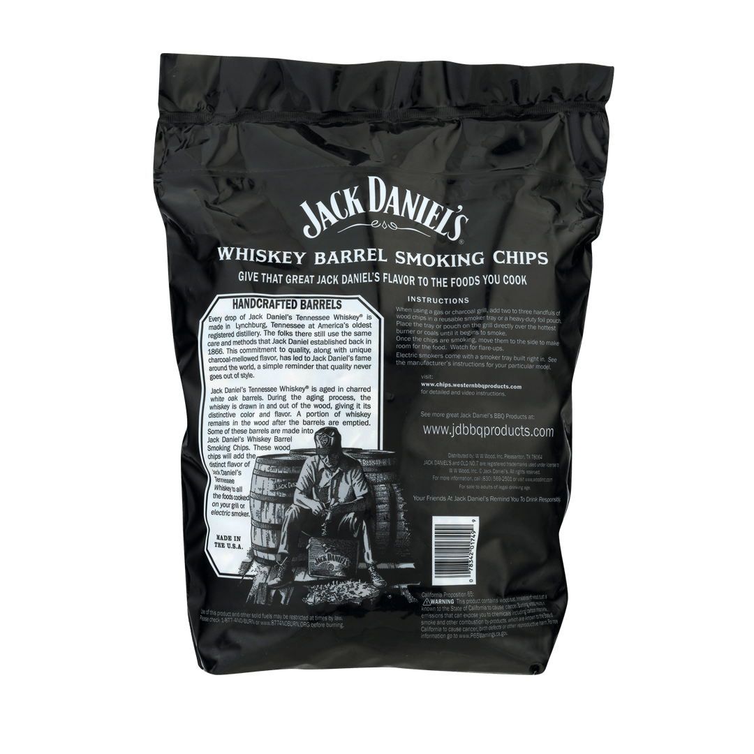 Jack Daniels Whiskey Barrel Smoking Chips