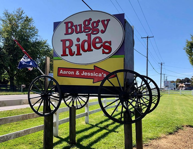amish village buggy rides