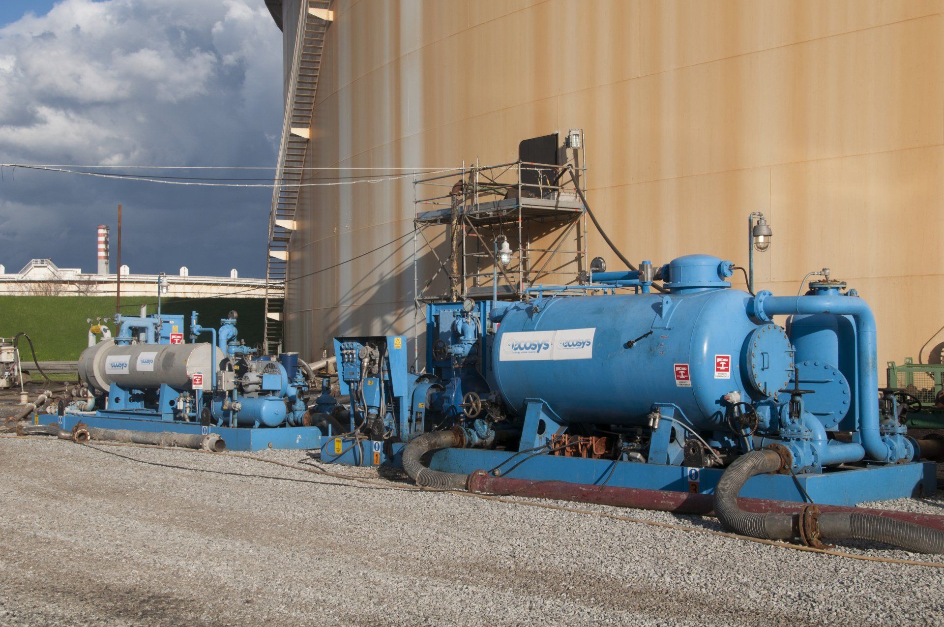 Crude Oil Washing tanks Villarosa, EN Ecosys
