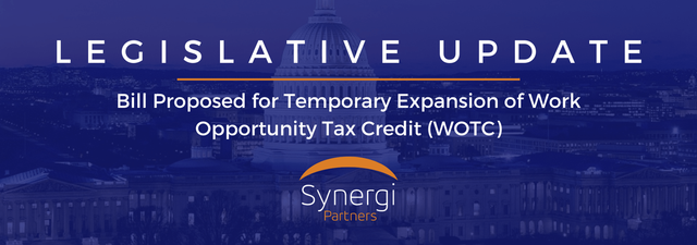Legislative Update Bill Proposed For Temporary Expansion Of Work