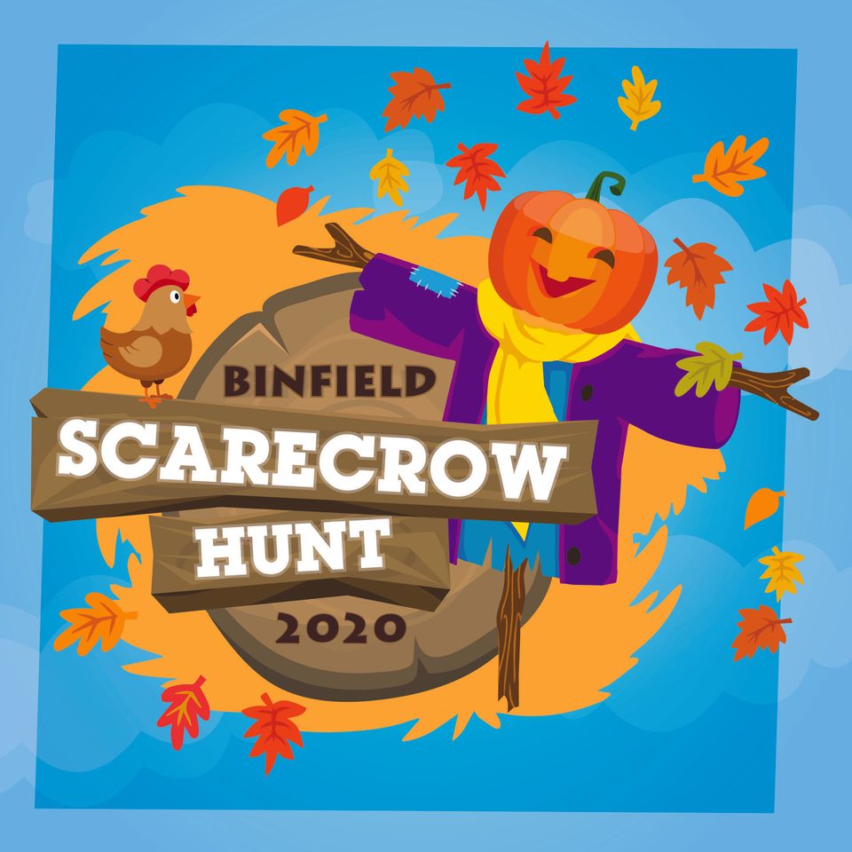 Binfield Scarecrow hunt, Berkshire, October Half Term, Trail