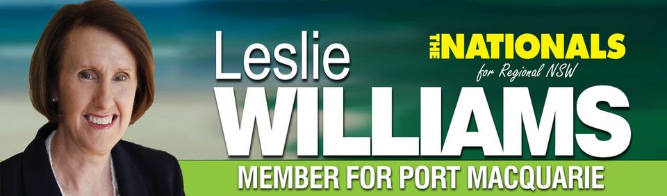 Leslie Williams - Member for Port Macquarie.