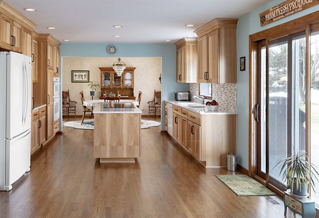 Getting My Paint Color Advice For Kitchen With Hickory Cabinets And ... To Work