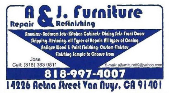 Furniture Repair In Los Angeles Ca A J Furniture Repair
