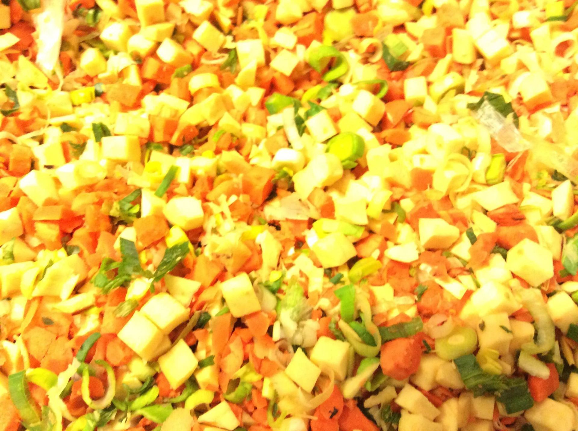 Preprepared vegetables from Holcroft's