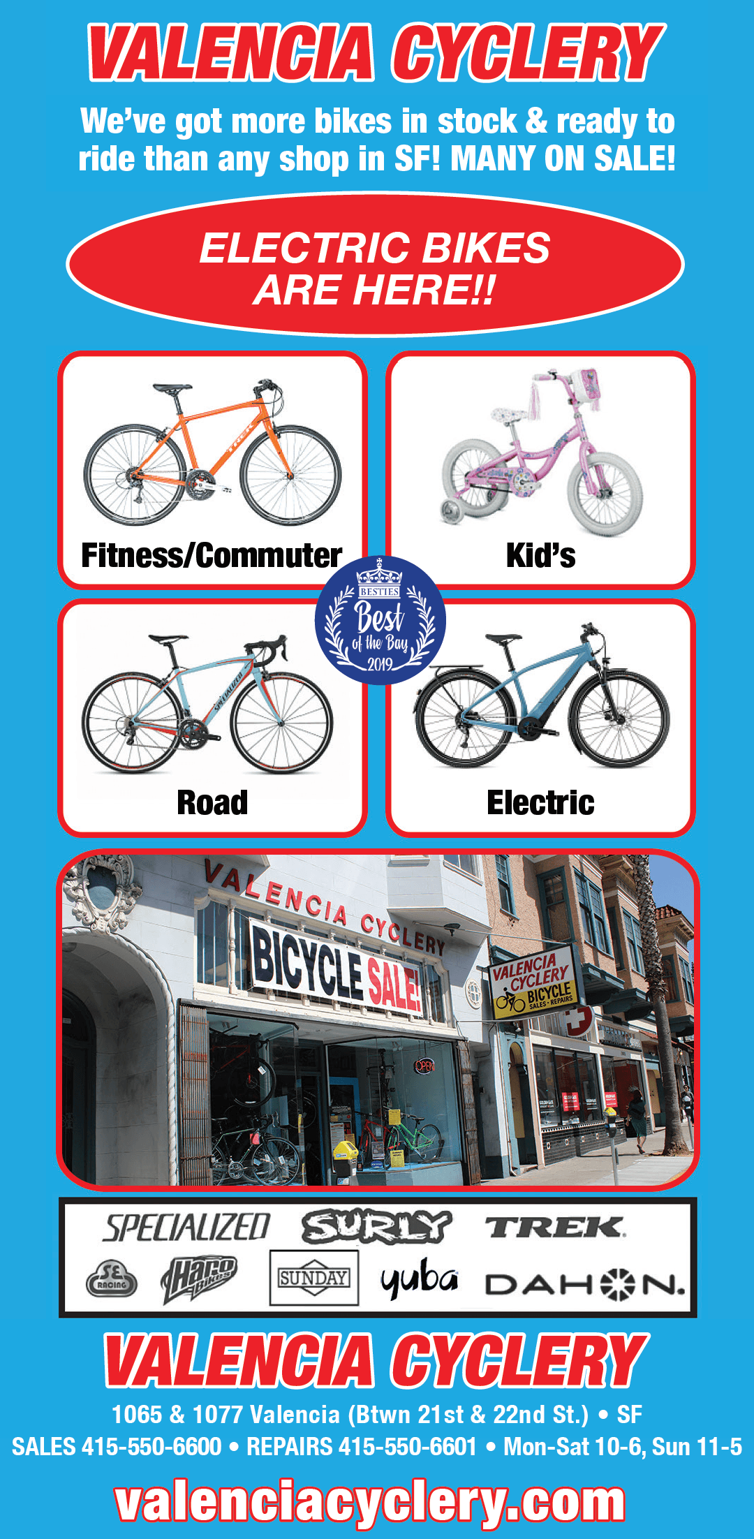 Bike Shop San Francisco, CA Valencia Cyclery