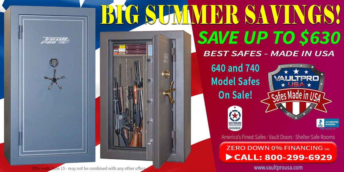 Gun Safes On Sale Made in USA American Safes & Vaults